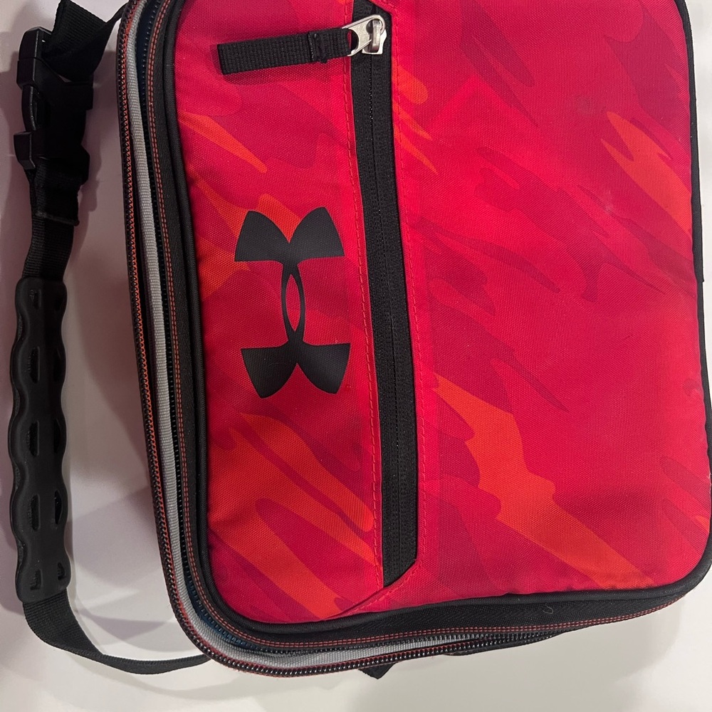 Under Armour Red and Black Lunchbox